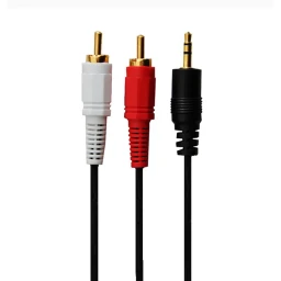 کابل صدا 1 به 2 کی نت پلاس مدل K-CS120015 طول ۱٫۵ متری