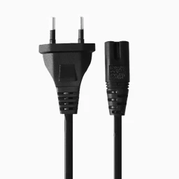 کابل برق نوت بوک 2 پین کی نت پلاس مدل K-CP2PIN15 طول ۱٫۵ متری