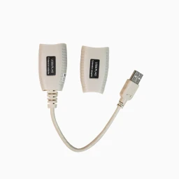 کابل افزایش طول USB 2.0 بر روی کابل شبکه تا 45 متر کی نت مدل K-EXUSB045