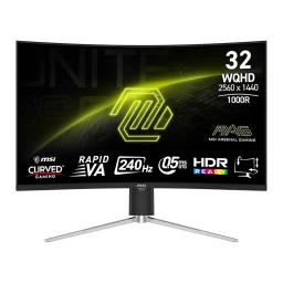 مانیتور خمیده گیمینگ 32 اینچ ام اس آی مدل MAG 325CQRXF E2
