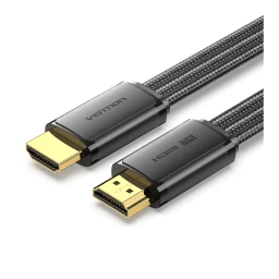 کابل تبدیل HDMI-A Male به HDMI-A Male ونشن مدل Flat Nylon Braided 8K HD طول 2.0 متر