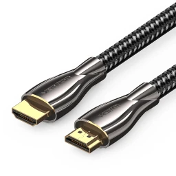 کابل تبدیل HDMI Male به HDMI Male ونشن مدل Cotton Braided 4K طول 0.5 متر