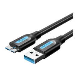 کابل تبدیل USB 3.0 به Micro-B ونشن مدل COP طول 1 متر