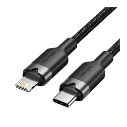 کابل شارژ  Type-C به لایتنینگ ونشن مدل LAL طول 2 متر