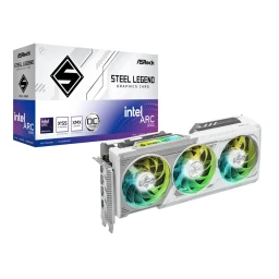 کارت گرافیک ازراک مدل Steel Legend Arc B580 OC 12GB