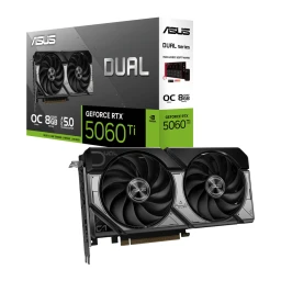 کارت گرافیک ایسوس Dual GeForce RTX 5060 TI OC Edition 8GB GDDR7