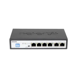 سوئیچ 6 پورت غیر مدیریتی نتربیت مدل NGS-F1006P-A