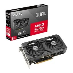 کارت گرافیک ایسوس مدل  Dual Radeon RX 7600 EVO OC Edition 8GB GDDR6