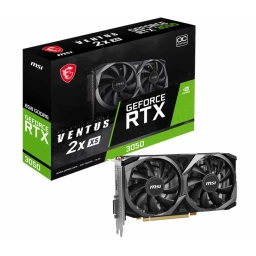 کارت گرافیک ام اس آی مدل GeForce RTX 3050 VENTUS 2X XS 8G OC GDDR6
