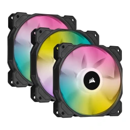 فن کیس کورسیر مدل iCUE SP120 RGB ELITE Performance بسته 3 عددی
