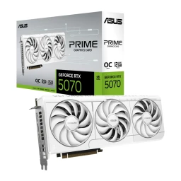 کارت گرافیک ایسوس مدل PRIME GeForce RTX 5070 12GB GDDR7 White OC Edition