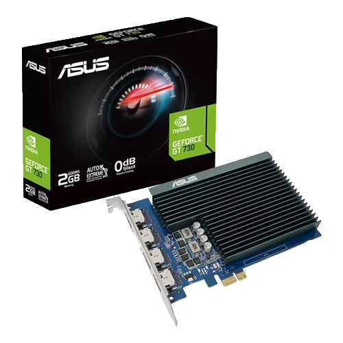 جعبه کارت گرافیک ایسوس GeForce GT730 4H SL 2GB GDDR5