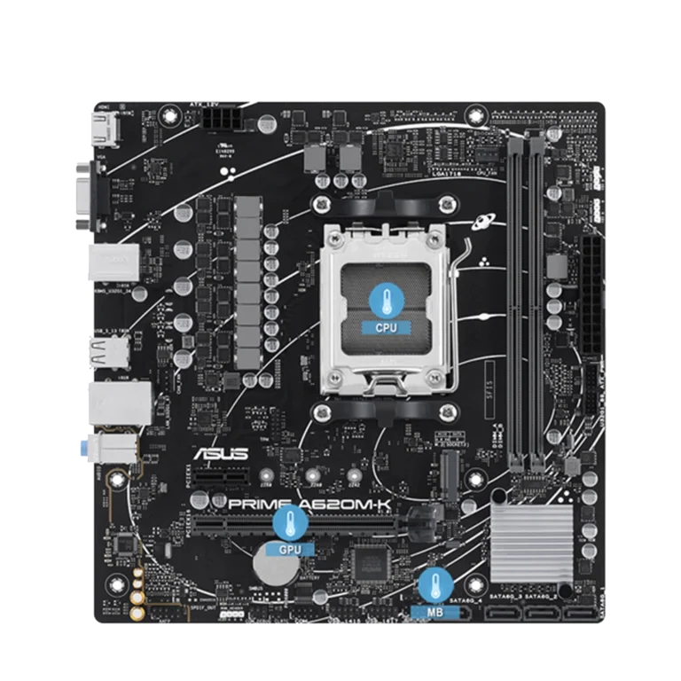 مادربرد ایسوس مدل PRIME A620M-K DDR5