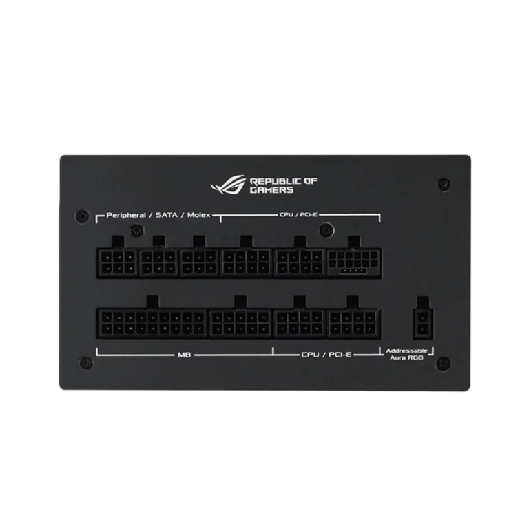 قیمت پاور (منبع تغذیه) ایسوس مدل ROG STRIX 1000W Gold Aura Edition