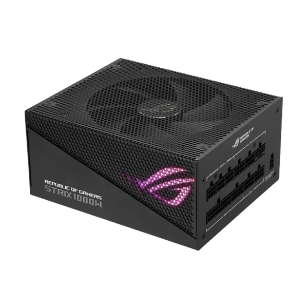 پاور (منبع تغذیه) ایسوس مدل ROG STRIX 1000W Gold Aura Edition