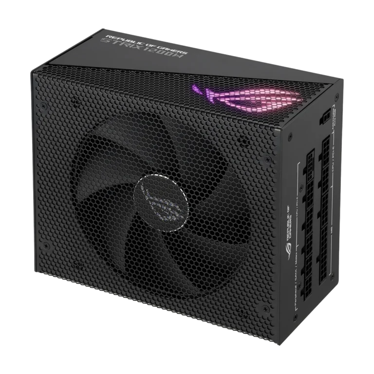 پاور (منبع تغذیه) ایسوس مدل ROG STRIX 1200W Gold Aura Edition