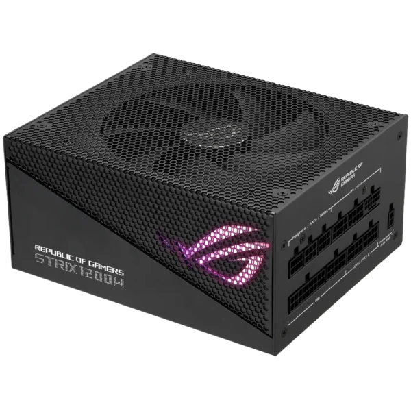 قیمت پاور (منبع تغذیه) ایسوس مدل ROG STRIX 1200W Gold Aura Edition