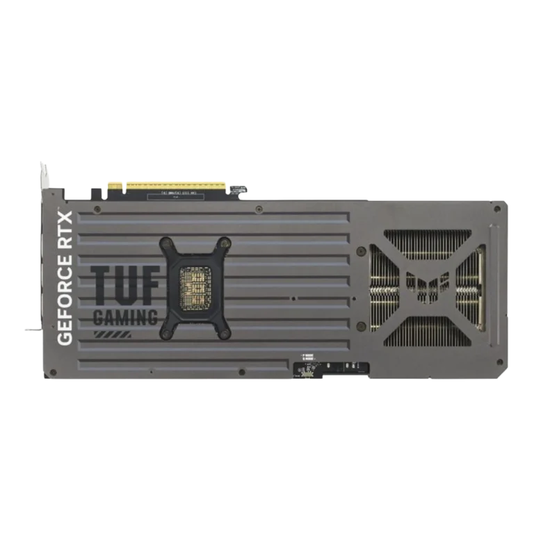 پشت کارت گرافیک ایسوس TUF Gaming GeForce RTX 5070 Ti 16GB