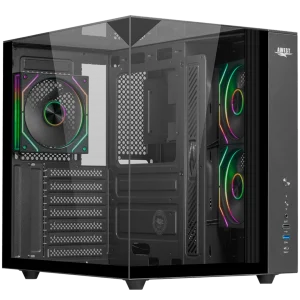 کیس گیمینگ اوست مدل AQ-15TG-B