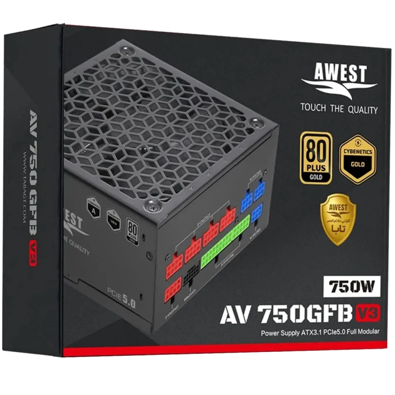پاور 750 وات اوست مدل AV750-GF V3