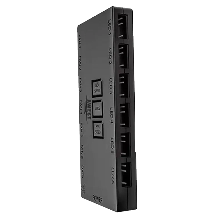 هاب فن و کنترلر نورپردازی AWEST