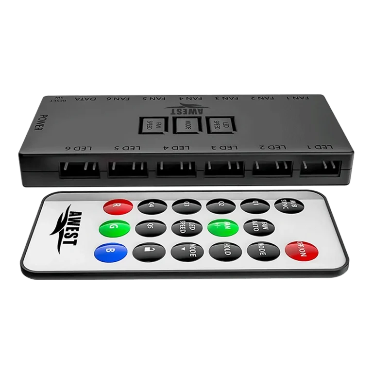 هاب فن و کنترلر نورپردازی AWEST