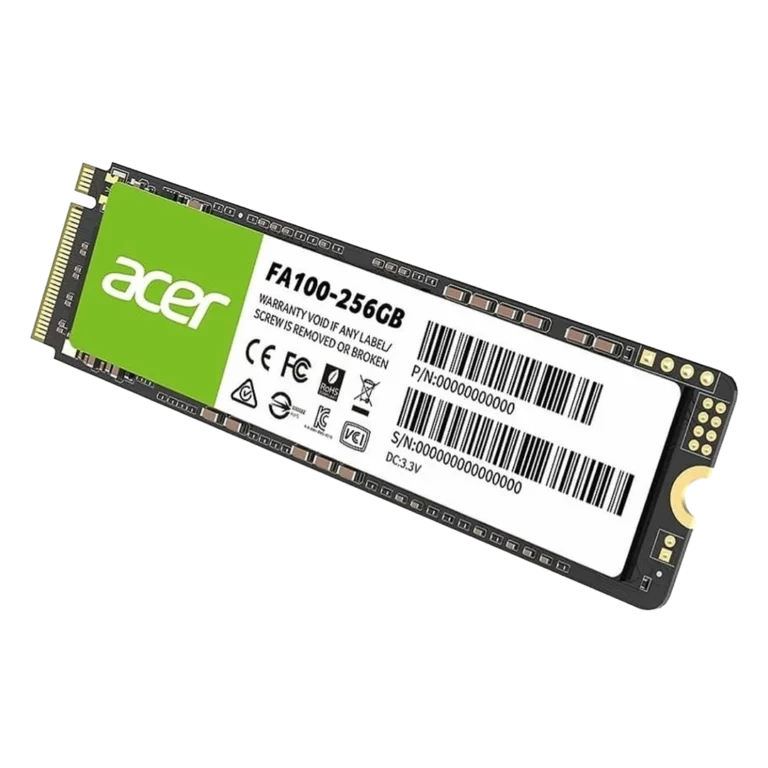 خرید اس‌اس‌دی اینترنال ایسر مدل FA100 ظرفیت 256 گیگابایت