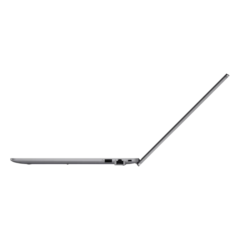 لپ تاپ 15.6 اینچی ایسوس مدل ExpertBook P1 P1503CVA-I78512B9D-i7 13620H-8GB DDR5 4800MHz-512GB SSD-IPS-Fingerprint باز از کنار