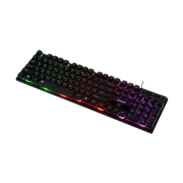 قیمت کیبورد گیمینگ با سیم بیاند مدل BK-7120 RGB
