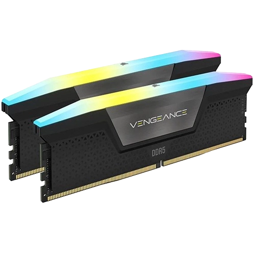 خرید رم دسکتاپ کورسیر VENGEANCE RGB 128GB (2x64GB) 6000MHz DDR5