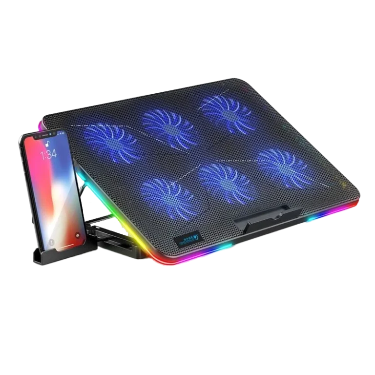 کول پد کول کلد مدل F5-RGB (6 فن) با گوشی