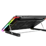 کول پد کول کلد مدل F5-RGB (6 فن) با لپتاپ بسته