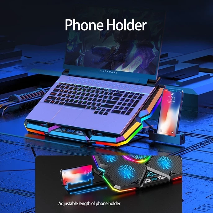 هولدر کول پد کول کلد مدل K44-RGB (5 فن)