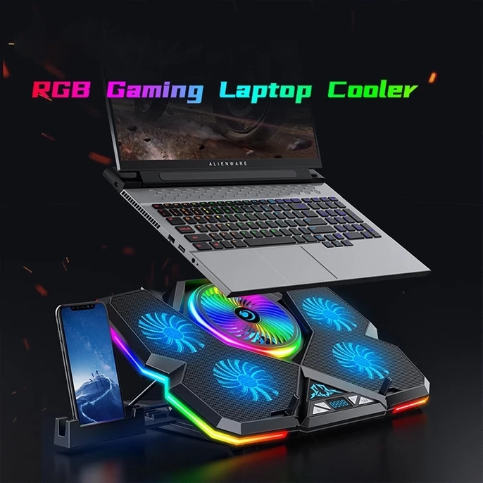 ویژگی کول پد کول کلد مدل K44-RGB (5 فن)