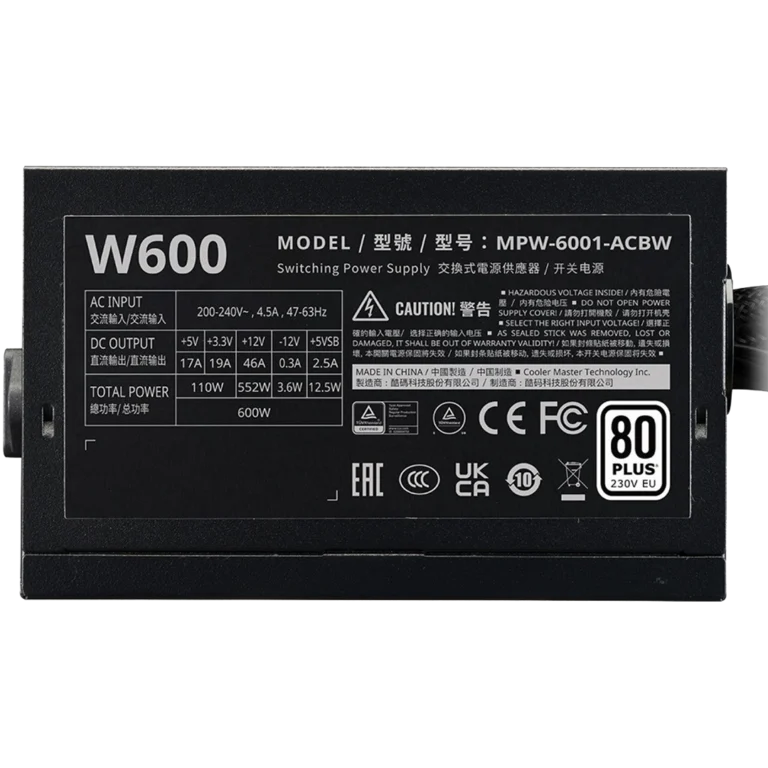 پاور کولر مستر مدل ELITE NEX W600