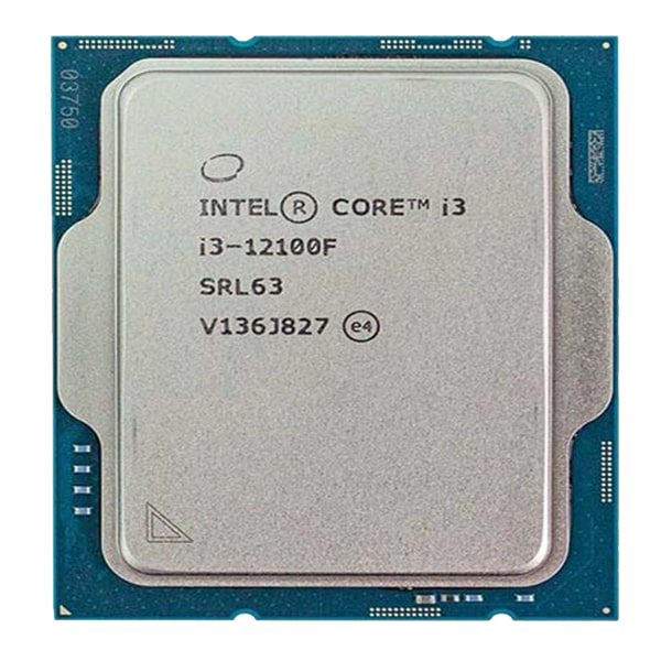 پردازنده بدون جعبه اینتل مدل Core i3-12100F