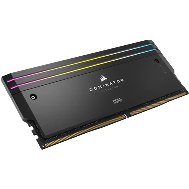 رم دسکتاپ کورسیر Dominator Titanium RGB 32GB (2x16GB) 6600MHz