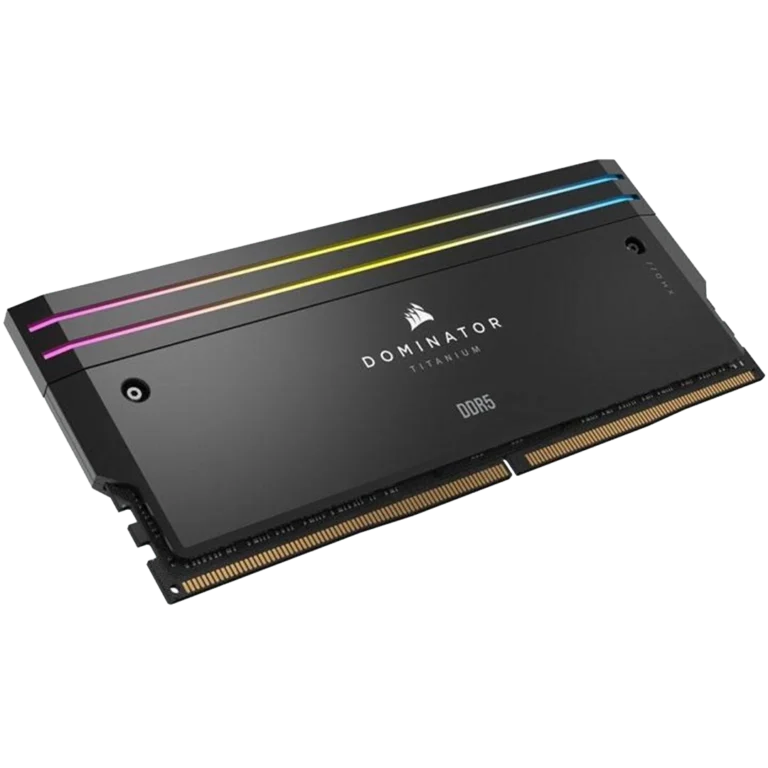 رم دسکتاپ کورسیر Dominator Titanium RGB 32GB (2x16GB) 7000MHz DDR5