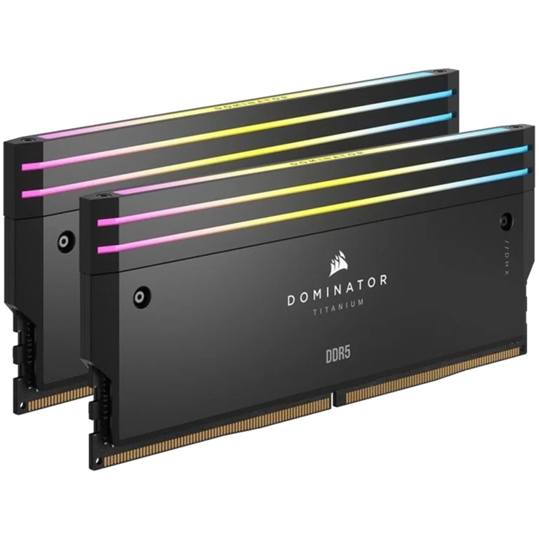 رم دسکتاپ کورسیر Dominator Titanium RGB 32GB (2x16GB) 6600MHz