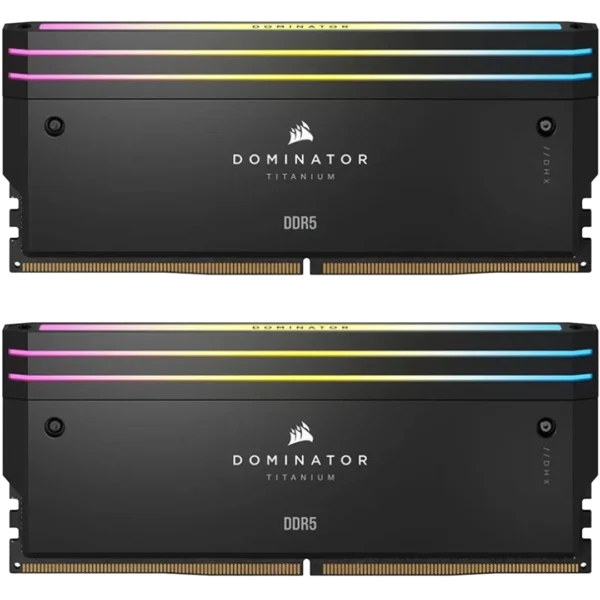خرید رم دسکتاپ کورسیر Dominator Titanium RGB 32GB (2x16GB) 7200MHz DDR5