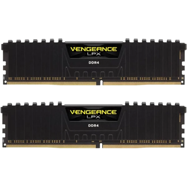 رم دسکتاپ DDR4 دوکاناله 3200 مگاهرتز CL16 کورسیر مدل VENGEANCE LPX ظرفیت 16 گیگابایت