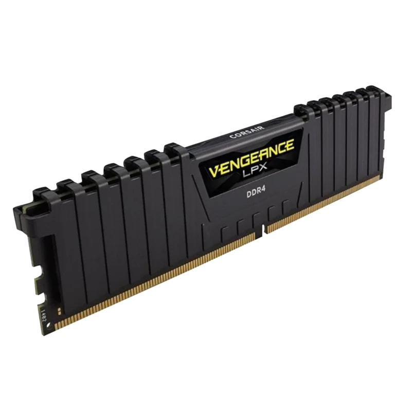رم دسکتاپ DDR4 تک کاناله 3200 مگاهرتز CL16 کورسیر مدل VENGEANCE LPX ظرفیت 8 گیگابایت