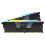 رم دسکتاپ DDR5 دوکاناله 5200 مگاهرتز CL40 کورسیر مدل VENGEANCE RGB ظرفیت 32 گیگابایت