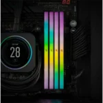 رم دسکتاپ DDR5 دوکاناله 6000 مگاهرتز CL36 کورسیر مدل VENGEANCE RGB ظرفیت 32 گیگابایت