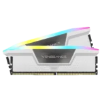رم دسکتاپ DDR5 دوکاناله 5200 مگاهرتز CL40 کورسیر مدل VENGEANCE RGB ظرفیت 32 گیگابایت