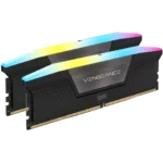 رم دسکتاپ DDR5 دوکاناله 5200 مگاهرتز CL40 کورسیر مدل VENGEANCE RGB ظرفیت 32 گیگابایت