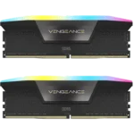 رم دسکتاپ DDR5 دوکاناله 5200 مگاهرتز CL40 کورسیر مدل VENGEANCE RGB ظرفیت 32 گیگابایت