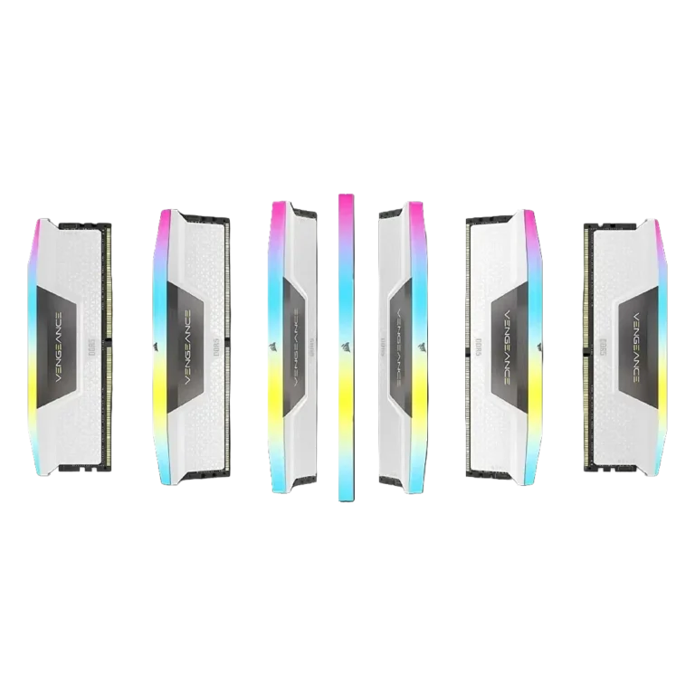 رم دسکتاپ DDR5 دوکاناله 5200 مگاهرتز CL40 کورسیر مدل VENGEANCE RGB ظرفیت 32 گیگابایت