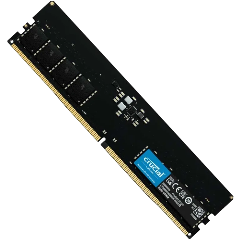 رم دسکتاپ DDR5 تک کاناله 4800 مگاهرتز CL40 کروشیال ظرفیت 16 گیگابایت