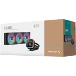 جعبه خنک‌کننده مایع پردازنده دیپ‌کول مدل LQ360 (سفید)